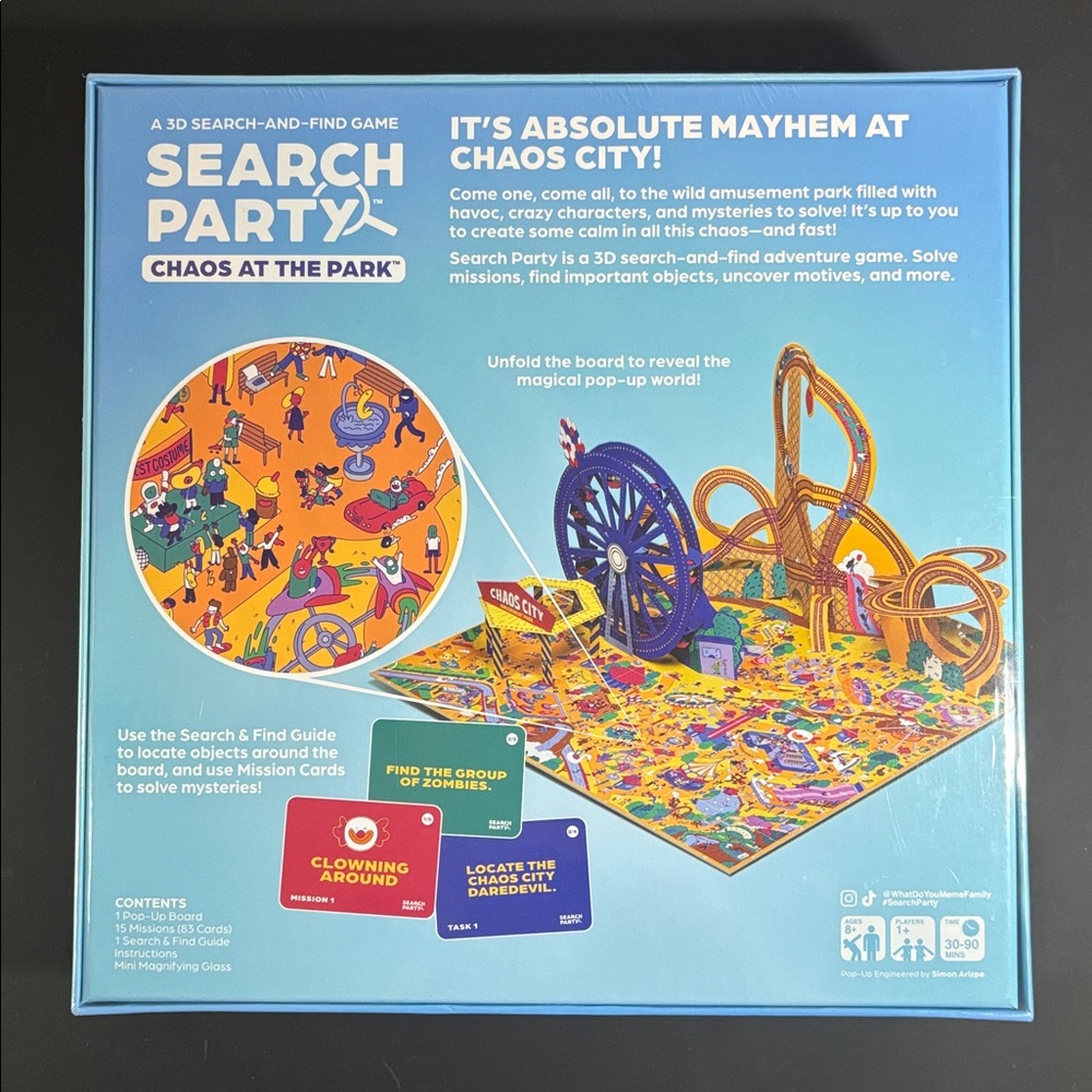 Search Party Chaos at the Park 3D Seek and Find Game - Picture 2 of 4